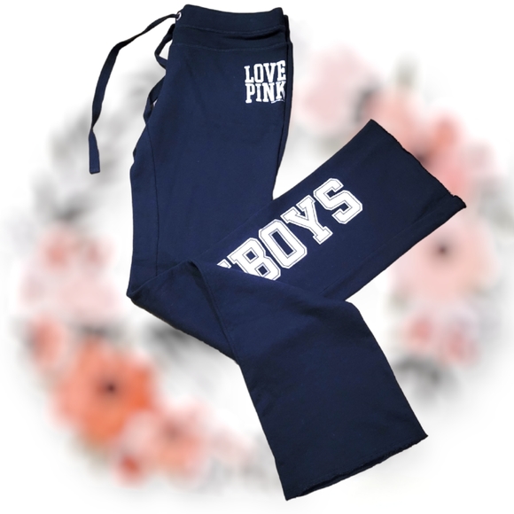✨️SOLD💕Pink Victoria's Secret Dallas Cowboys Sweat Pants size S - Picture 6 of 8